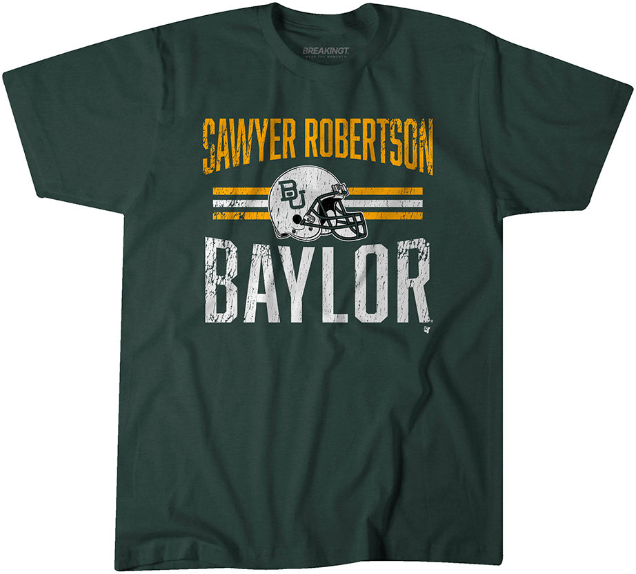 Baylor Football: Sawyer Robertson Helmet Hero 1