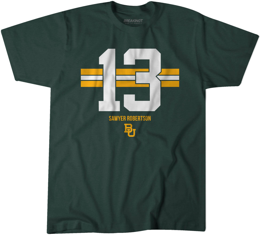 Baylor Football: Sawyer Robertson 13 Stripe 1