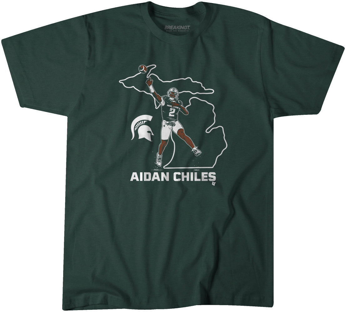 Michigan State Football: Aidan Chiles State Star 1