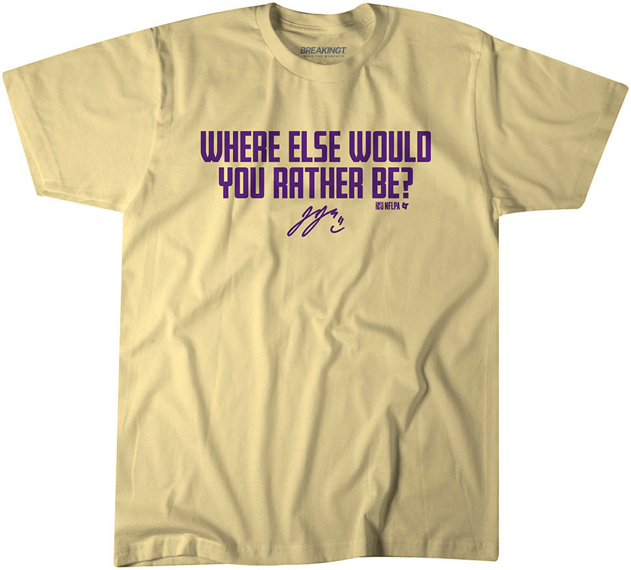 J.J. McCarthy: Where Else Would You Rather Be? 1
