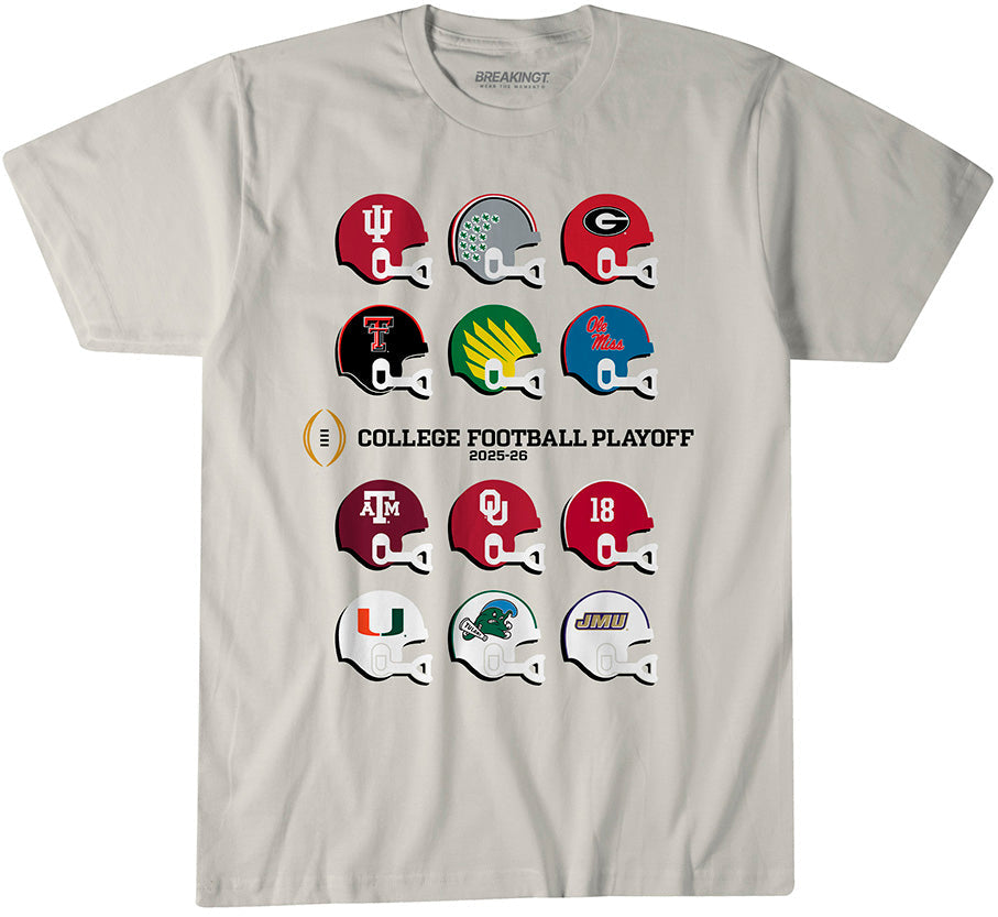 2025 CFP Field: Toy Team Helmets 1