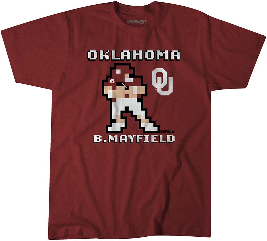 Oklahoma Football: Baker Mayfield Retro Baller 1