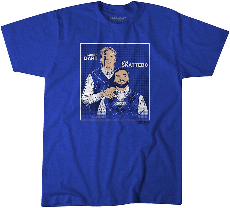 Jaxson Dart & Cam Skattebo: Family Portrait 1