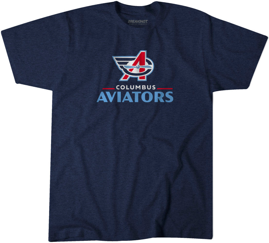 Columbus Aviators: Lockup Logo 1