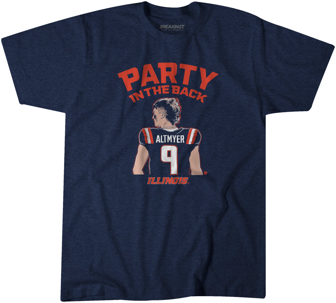 Illinois Football: Luke Altmyer Party in the Back 1