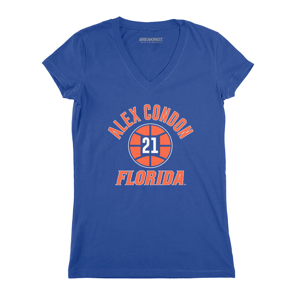 Florida Basketball: Alex Condon Name Number Ball 3