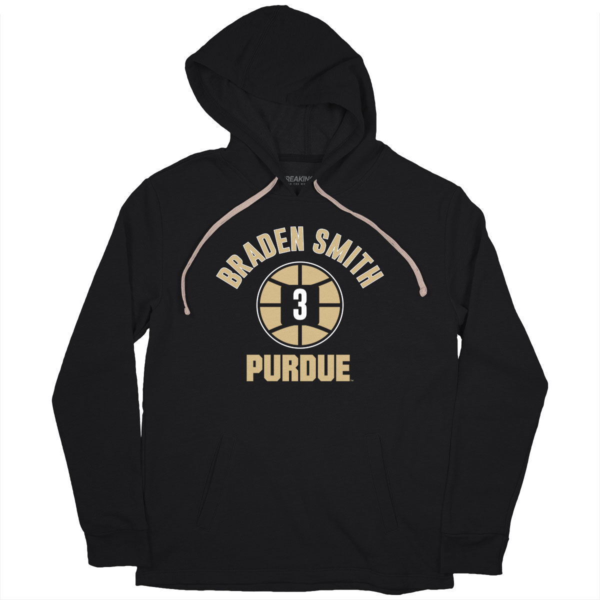 Purdue Basketball: Braden Smith Name Number Ball 2