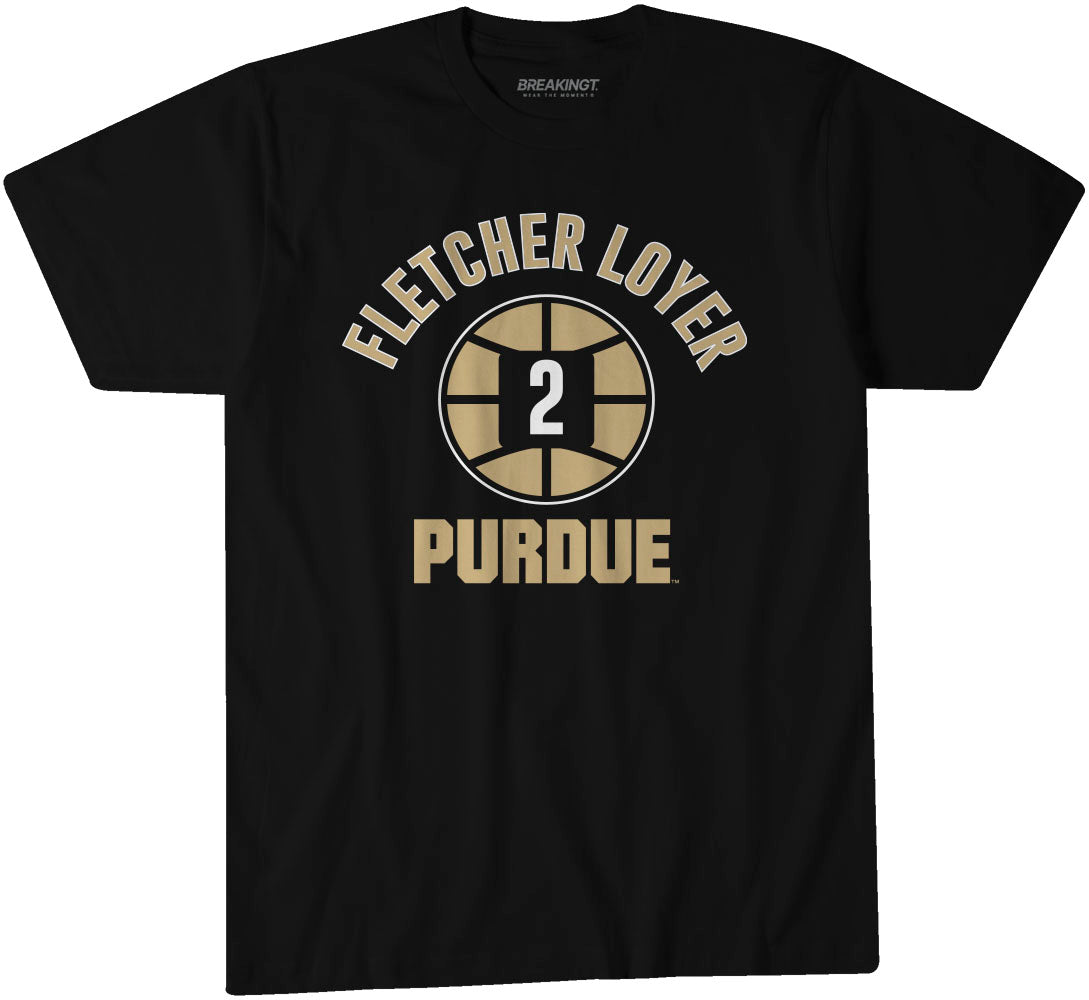 Purdue Basketball: Fletcher Loyer Name Number Ball 1