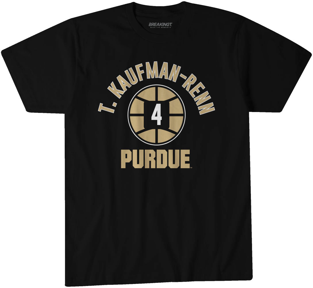 Purdue Basketball: Trey Kaufman-Renn Name Number Ball 1