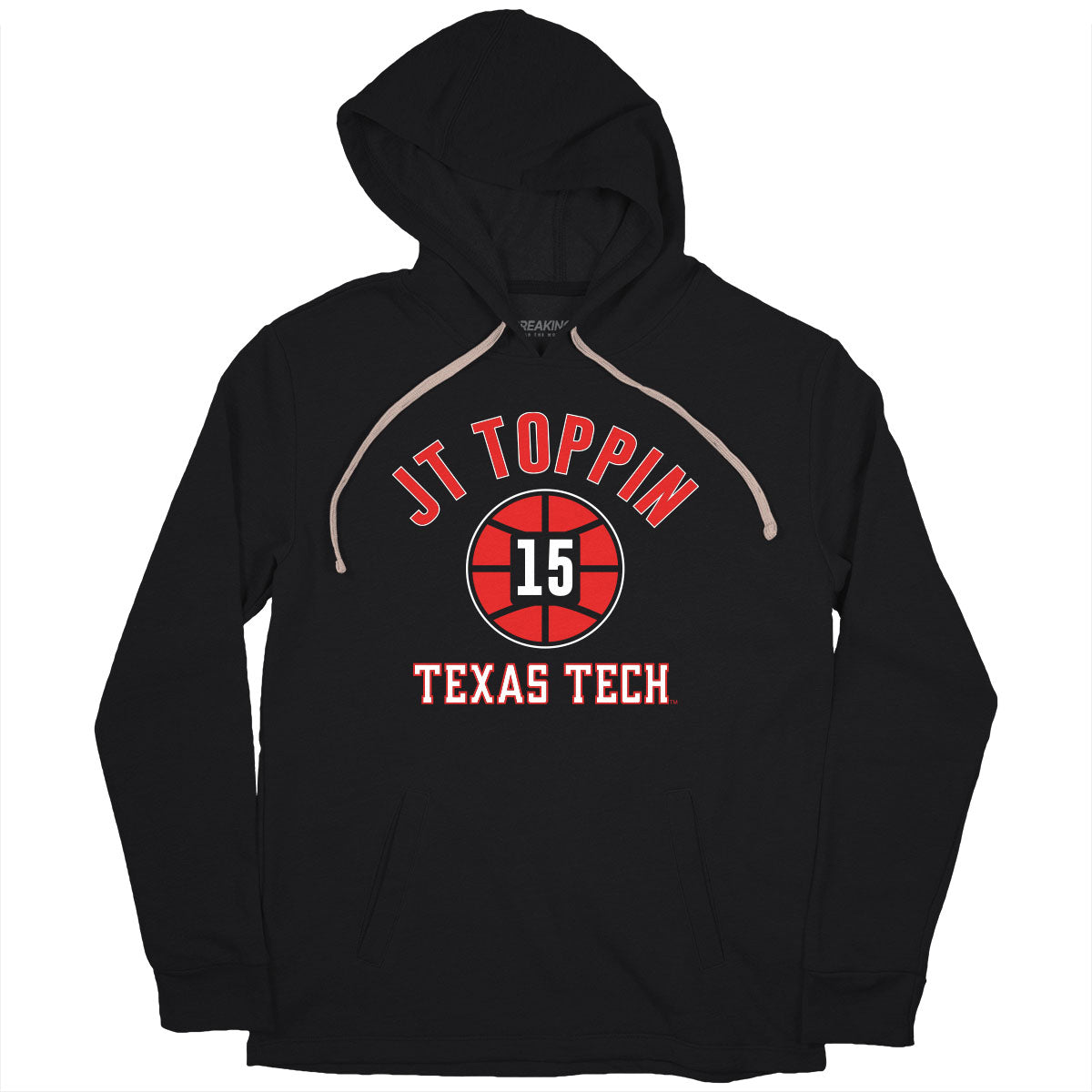 Texas Tech Basketball: JT Toppin Name Number Ball 2