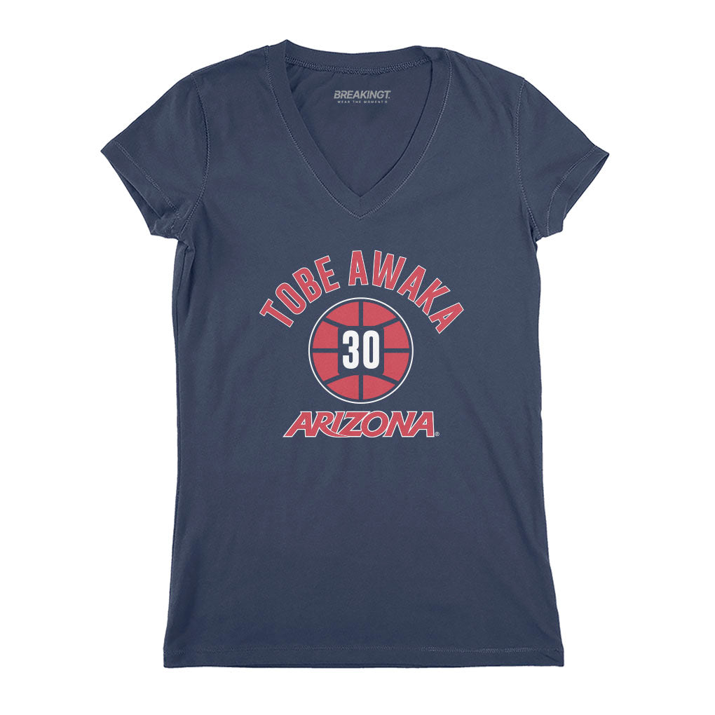 Arizona Basketball: Tobe Awaka Name Number Ball 3