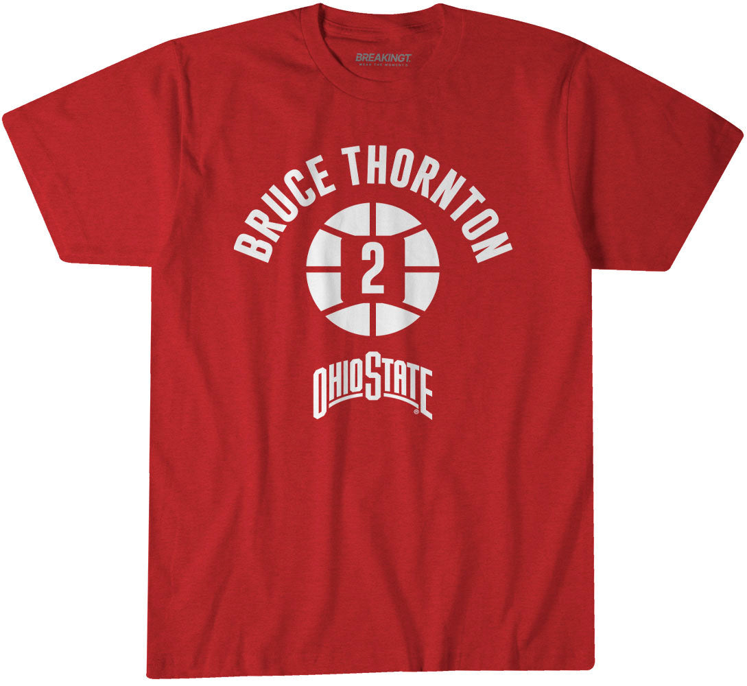 Ohio State Basketball: Bruce Thornton Name Number Ball 1