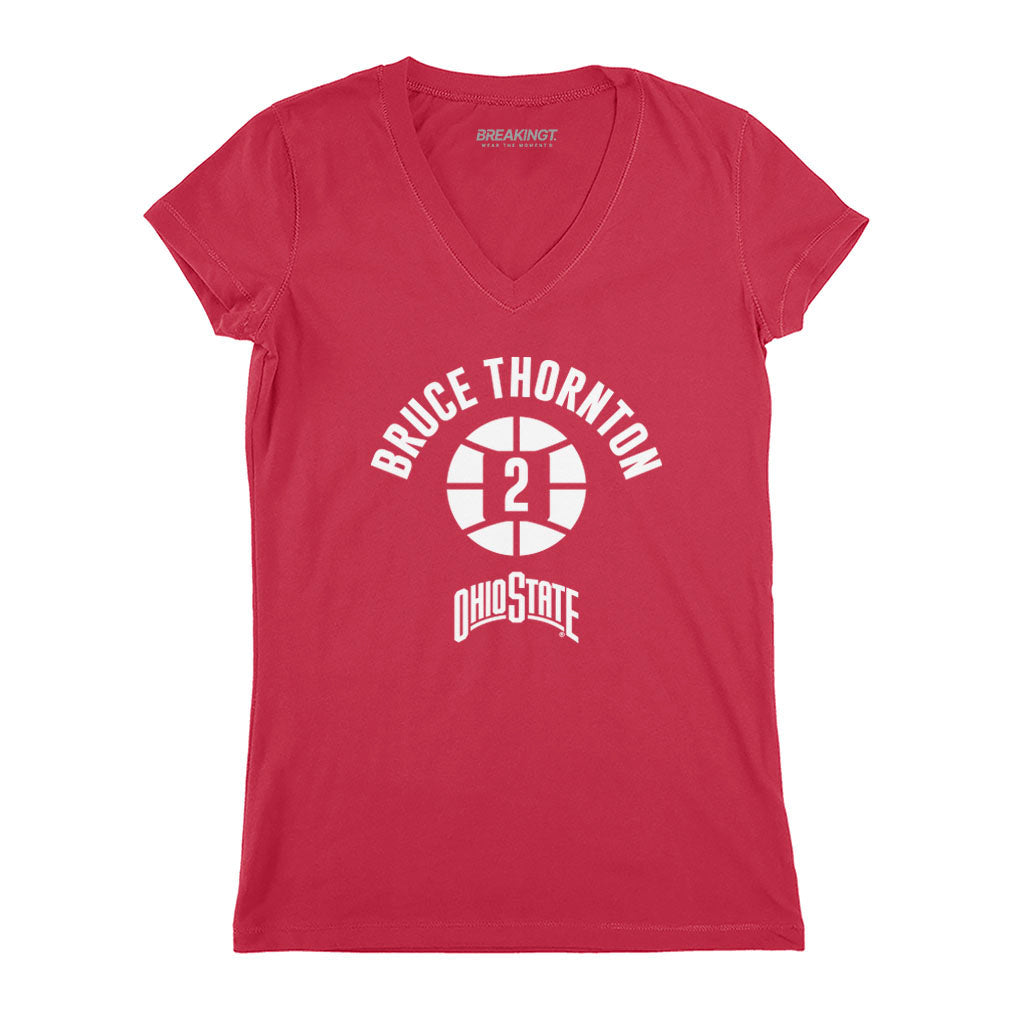 Ohio State Basketball: Bruce Thornton Name Number Ball 3