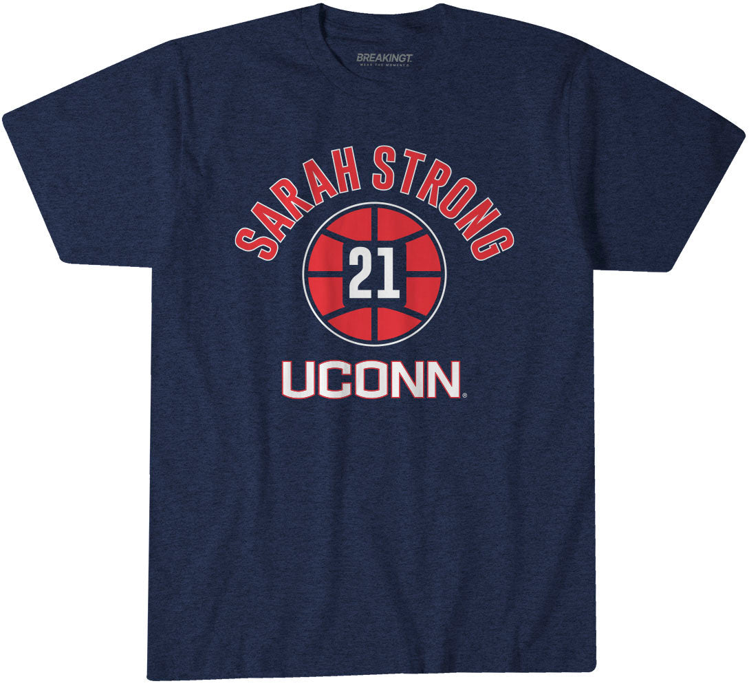 UConn Basketball: Sarah Strong Name Number Ball 1