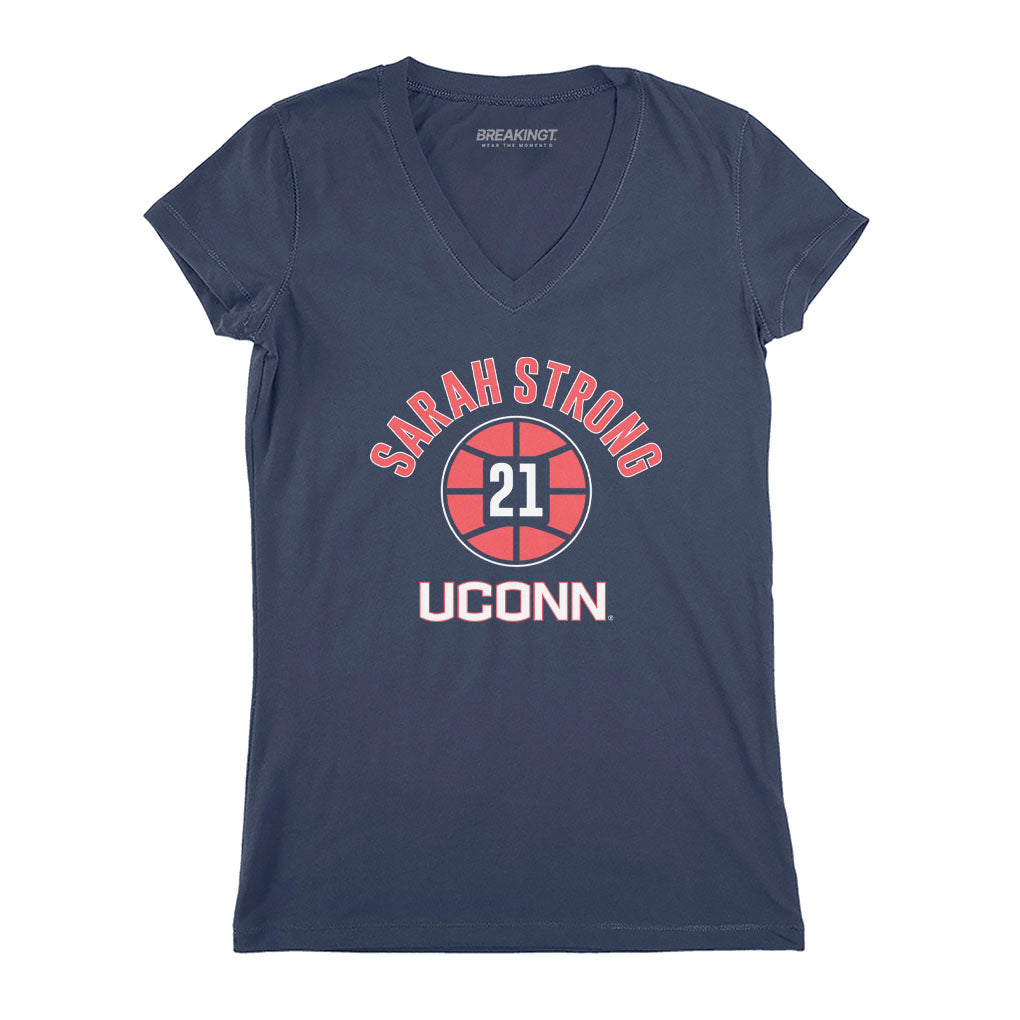 UConn Basketball: Sarah Strong Name Number Ball 3