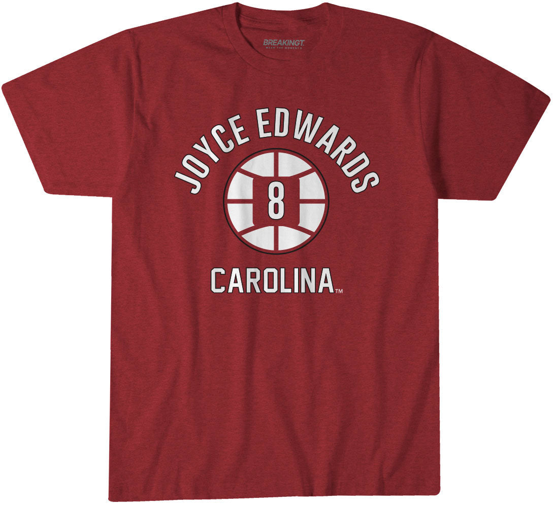 South Carolina Basketball: Joyce Edwards Name Number Ball 1