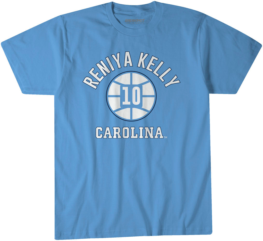 UNC Basketball: Reniya Kelly Name Number Ball 1