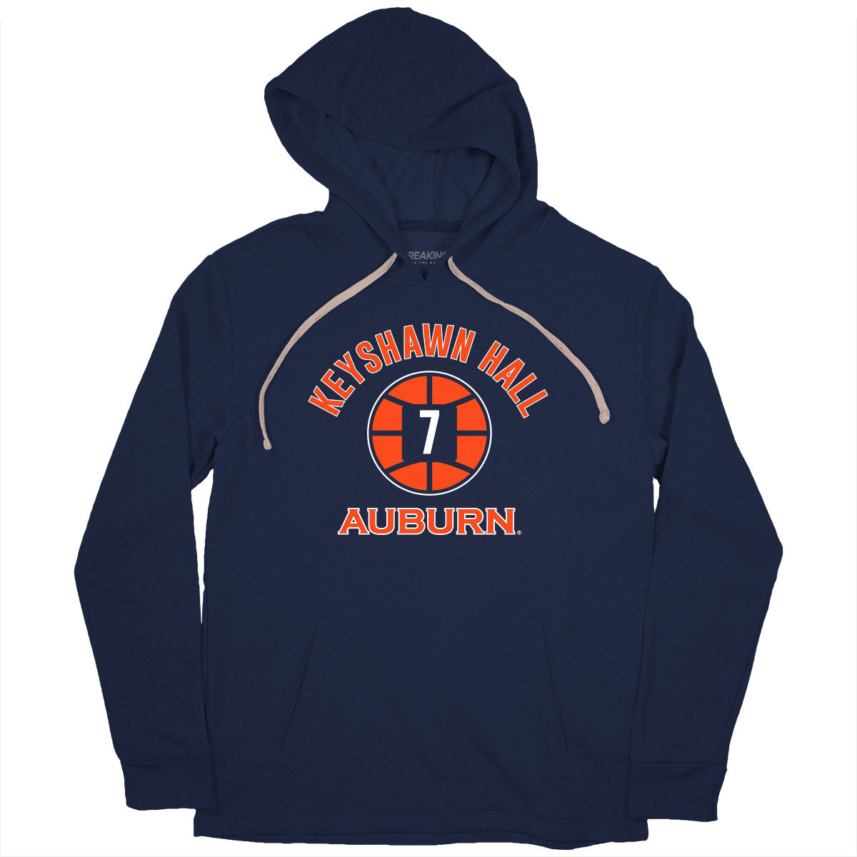 Auburn Basketball: Keyshawn Hall Name Number Ball 2