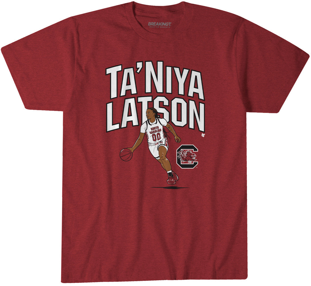 South Carolina Basketball: Ta'Niya Latson Name Pose 1