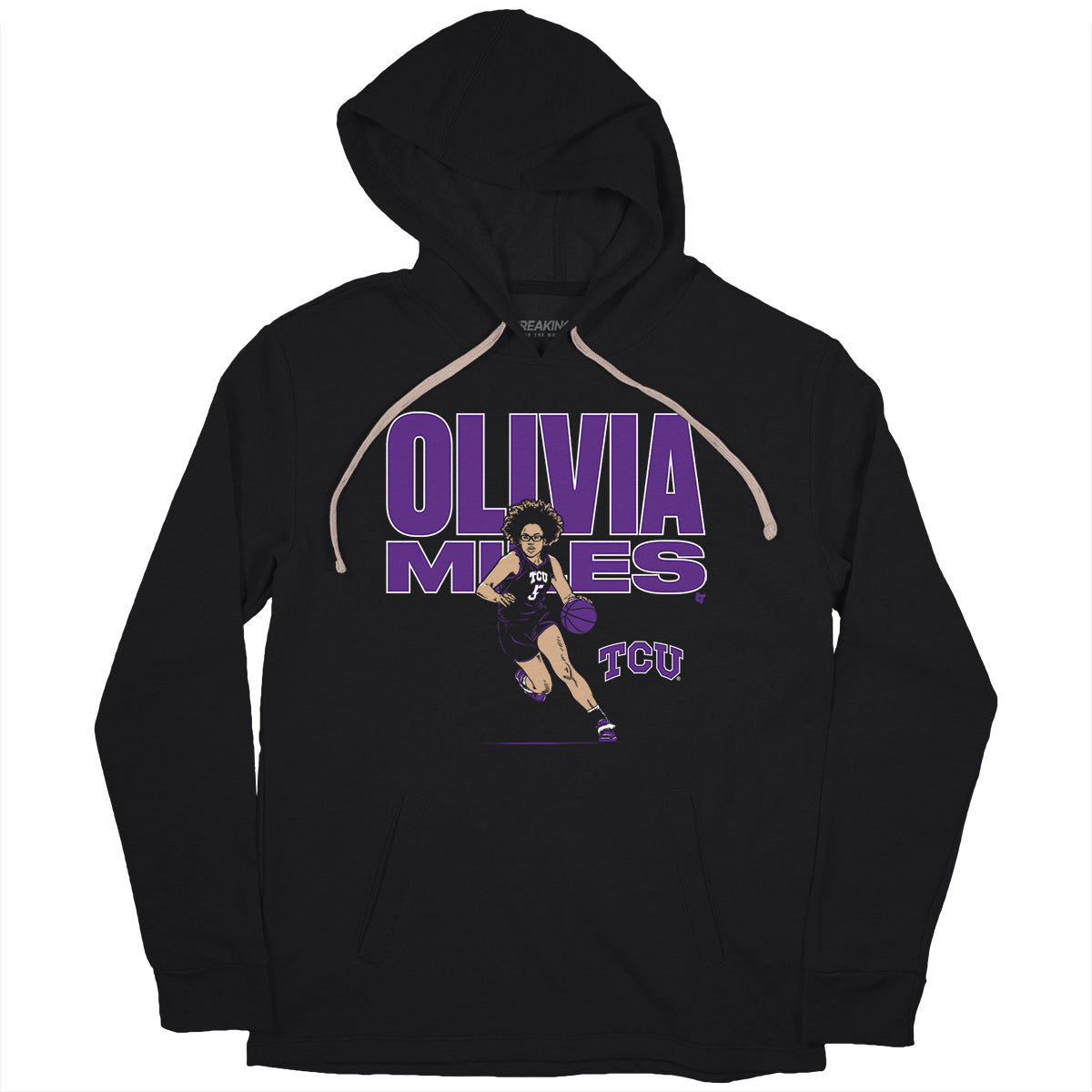 TCU Basketball: Olivia Miles Name Pose 2