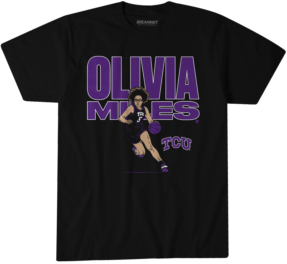 TCU Basketball: Olivia Miles Name Pose 1