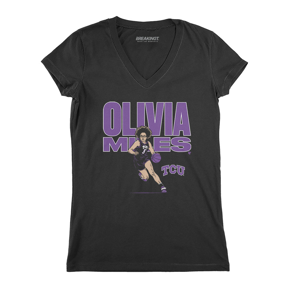 TCU Basketball: Olivia Miles Name Pose 3