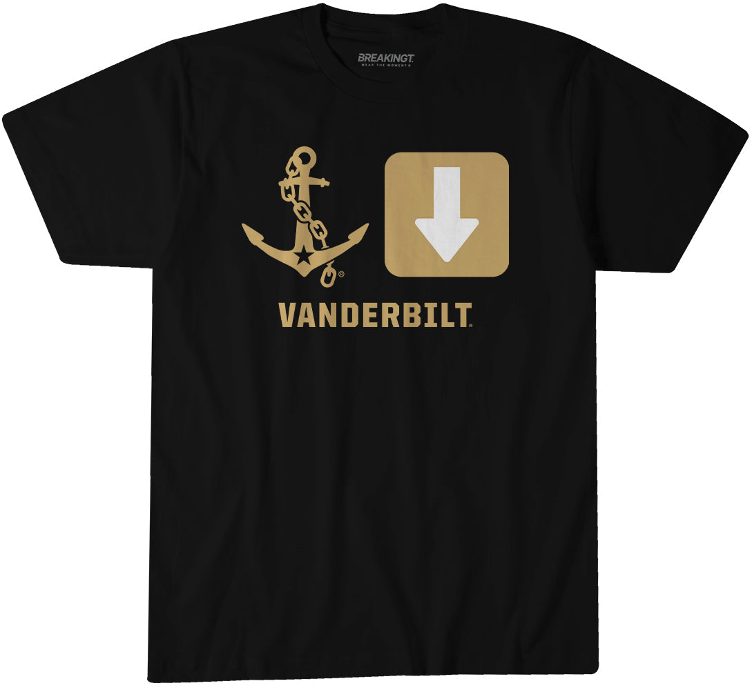 Vanderbilt Commodores: Anchor Down Symbols 1