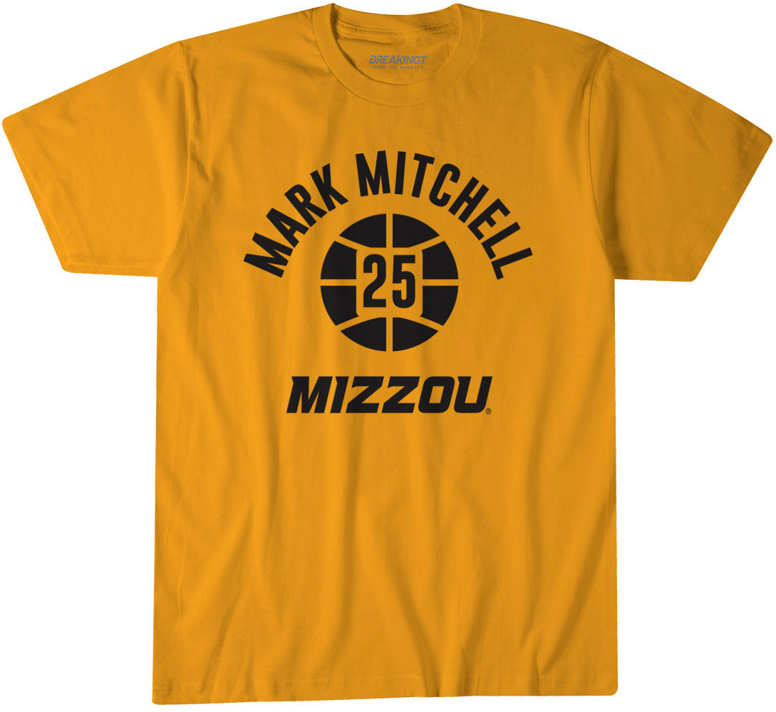Missouri Basketball: Mark Mitchell Name Number Ball 1