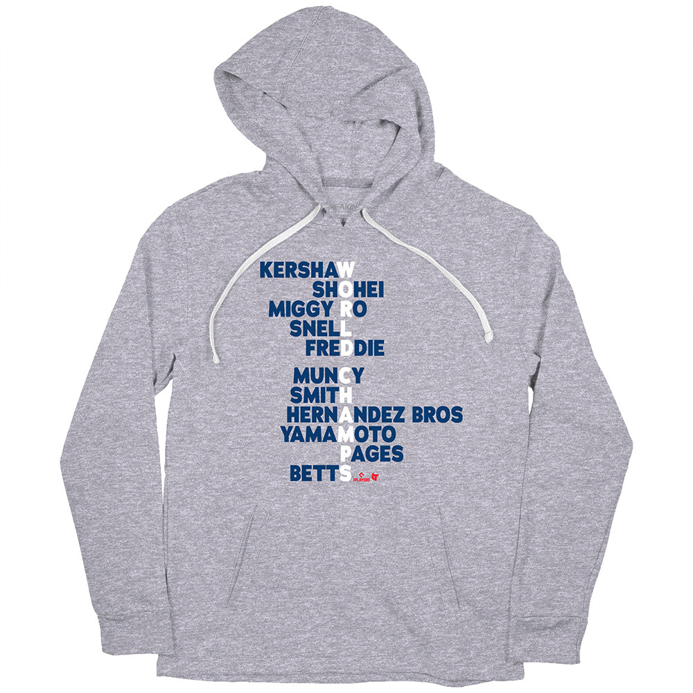 Los Angeles Baseball: World Champs Acrostic 2