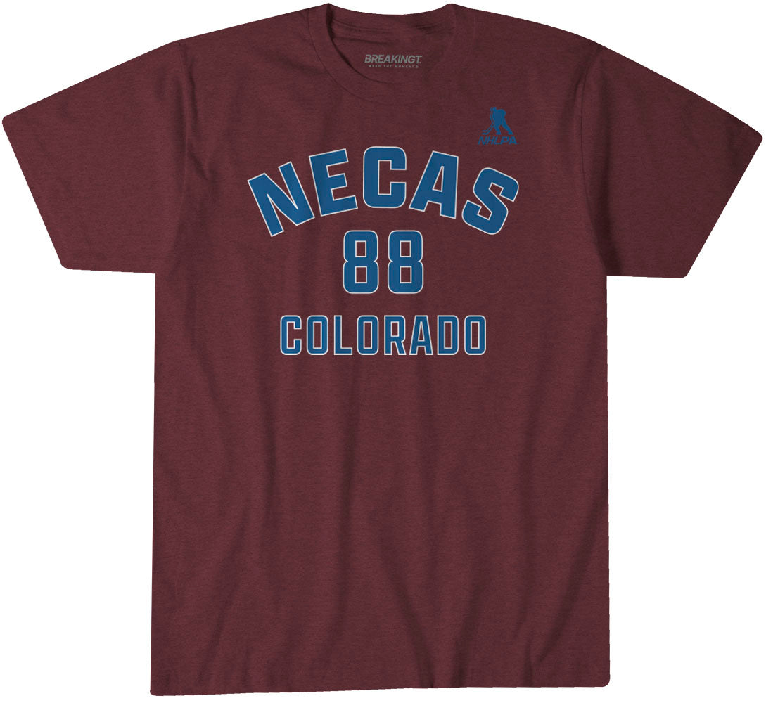 Martin Necas: Colorado Name & Number 1