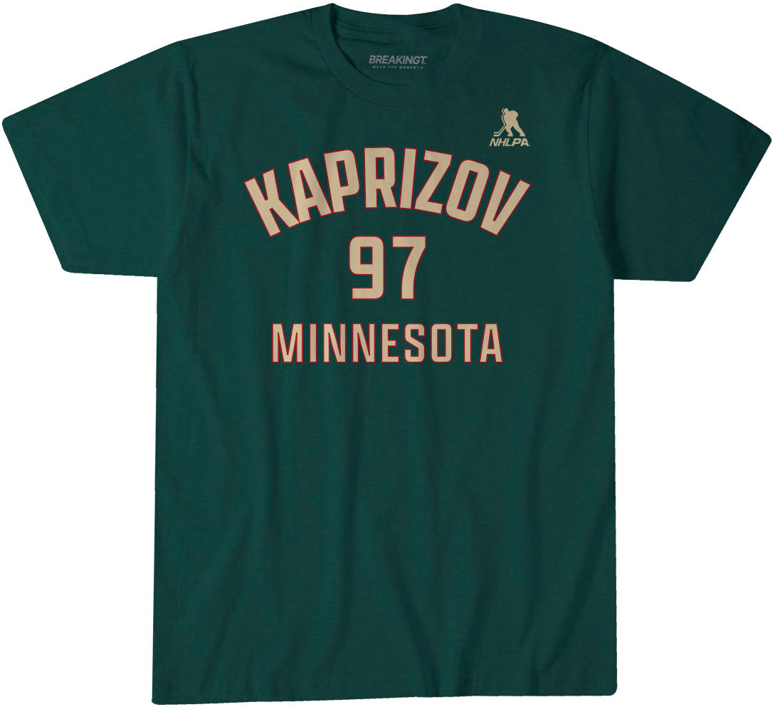Kirill Kaprizov: Minnesota Name & Number 1