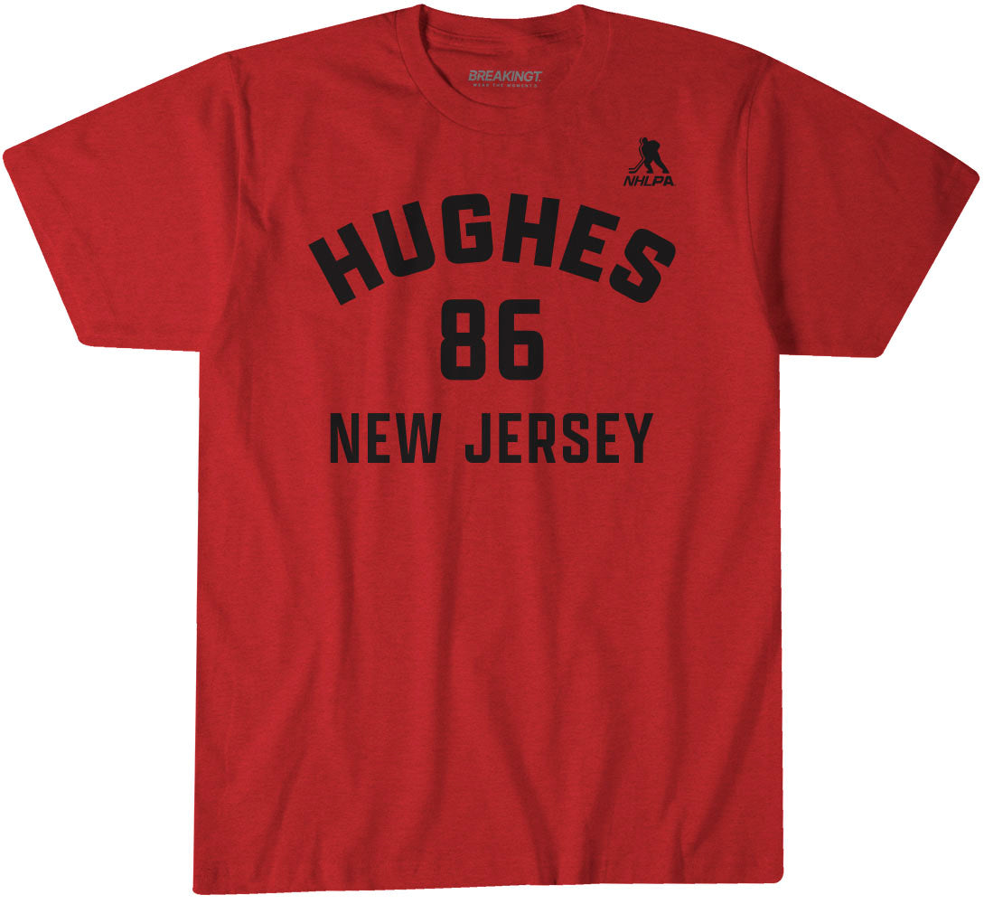 Jack Hughes: New Jersey Name & Number 1