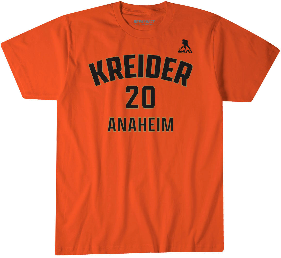 Chris Kreider: Anaheim Name & Number 1