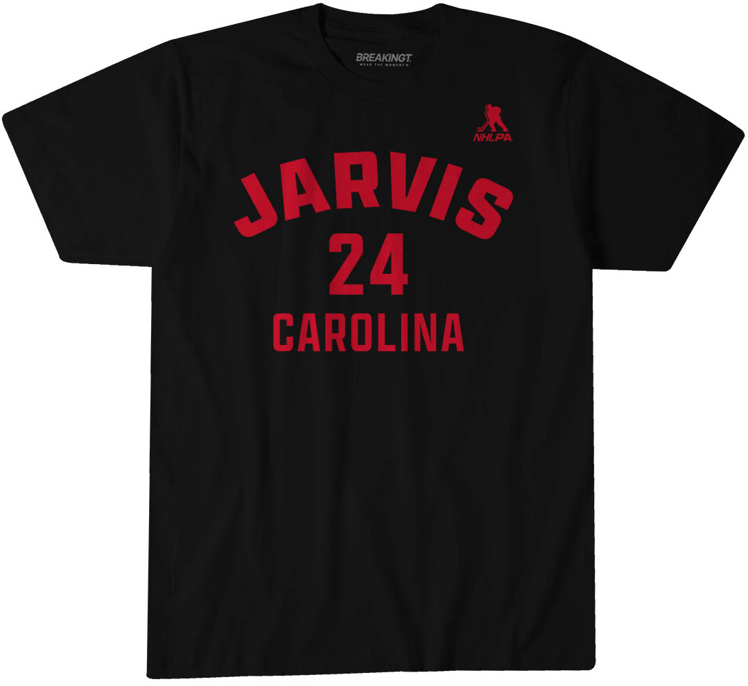 Seth Jarvis: Carolina Name & Number 1