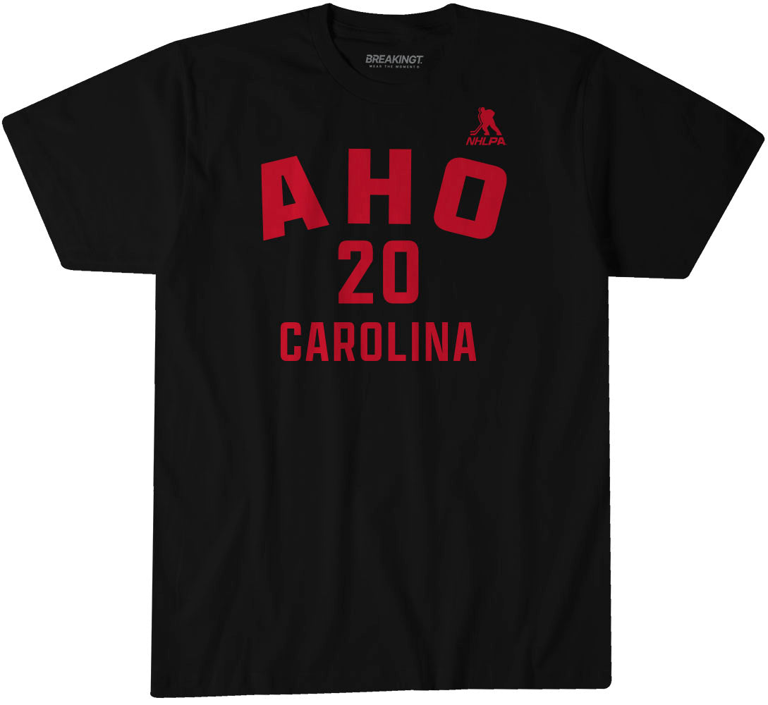 Sebastian Aho: Carolina Name & Number 1