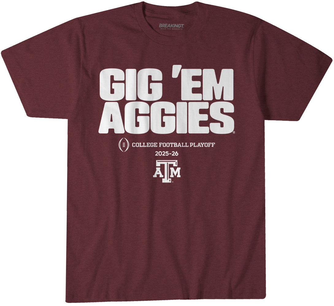 Texas A&M Football: 2025 CFP Team Slogan 1