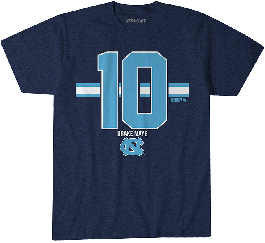 UNC Football: Drake Maye 10 Stripe 1