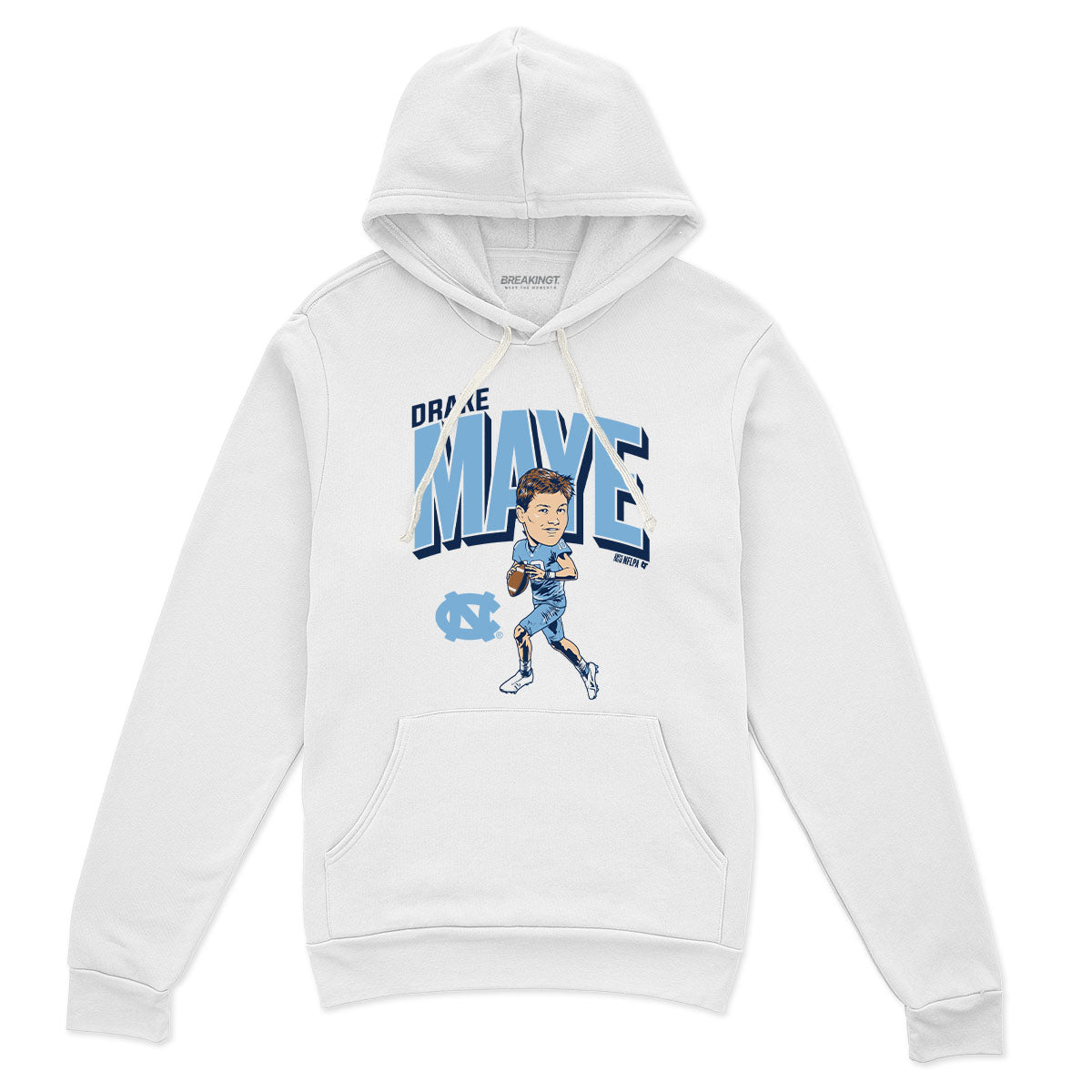 UNC Football: Drake Maye Pro Caricature 2