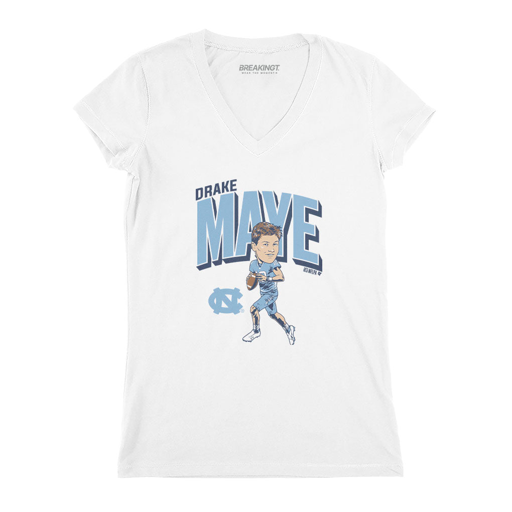 UNC Football: Drake Maye Pro Caricature 3