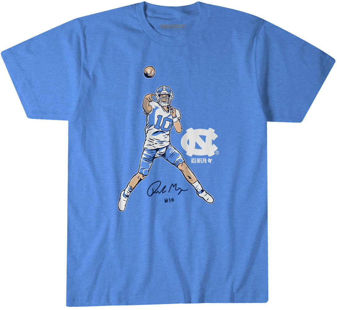 UNC Football: Drake Maye Pro Pose 1