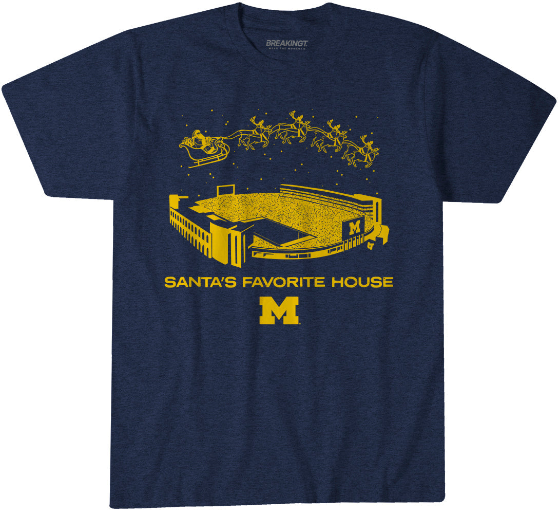 Michigan Football: Santa's Favorite House 1