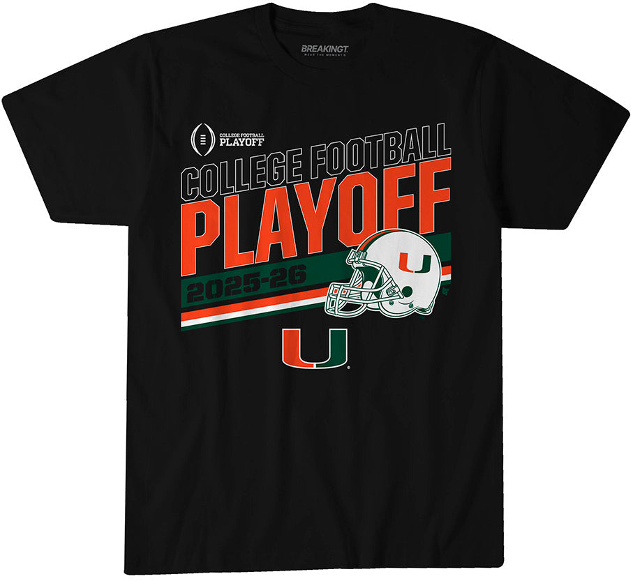 Miami Football: 2025 CFP Stripe 1