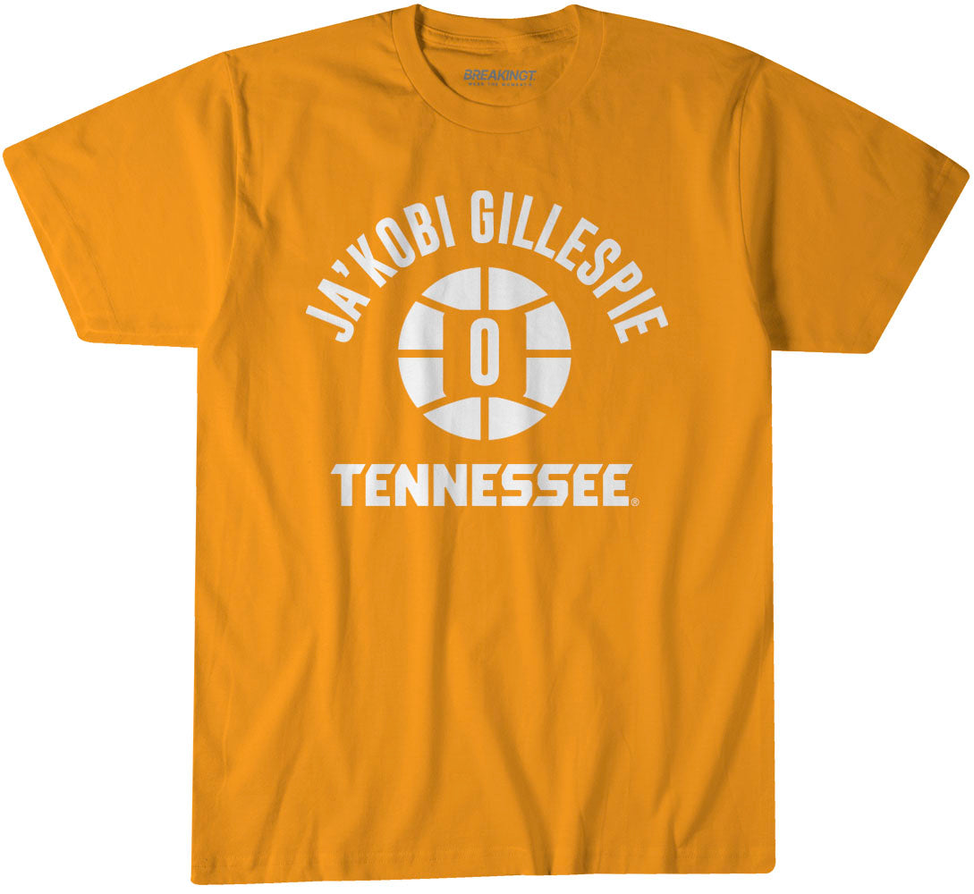 Tennessee Basketball: Ja'Kobi Gillespie Name Number Ball 1