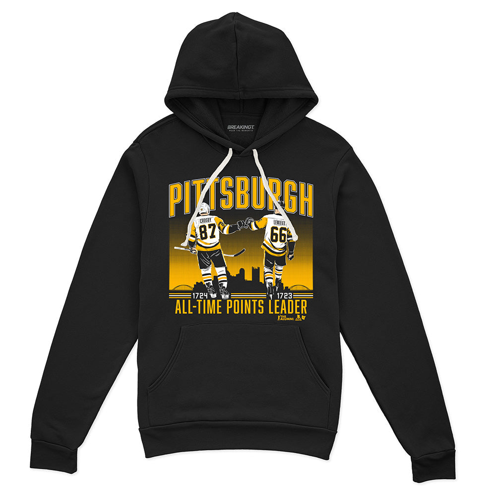 Sidney Crosby and Mario Lemieux: Pittsburgh All-Time Points Leader 2