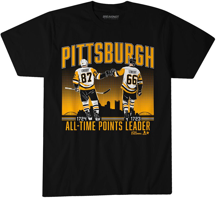 Sidney Crosby and Mario Lemieux: Pittsburgh All-Time Points Leader 1