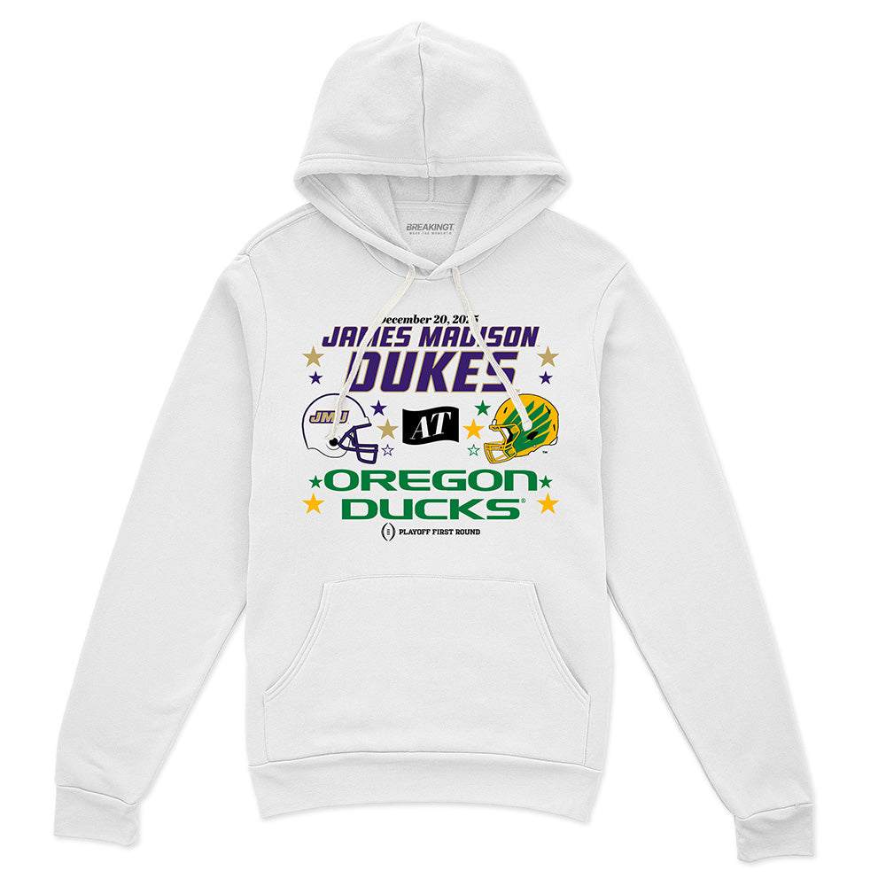 Oregon Ducks & JMU Dukes: 2025 CFP First Round Matchup 2