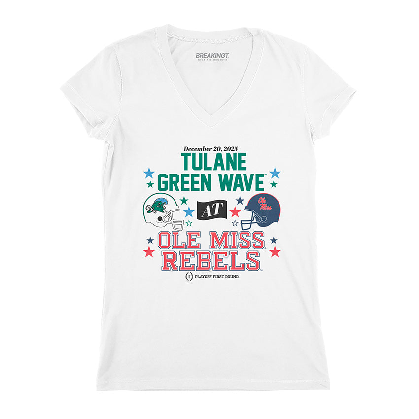 Ole Miss Rebels & Tulane Green Wave: 2025 CFP First Round Matchup 3