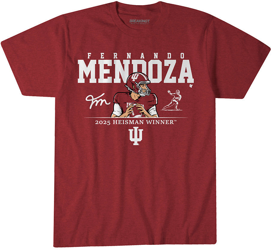 Indiana Football: Fernando Mendoza 2025 Heisman Winner 1