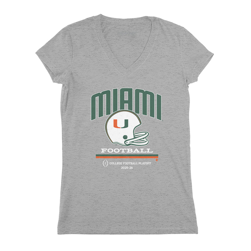 Miami Football: 2025 CFP Vintage Helmet 3