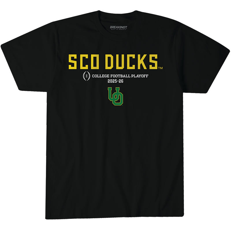 Oregon Football: 2025 CFP Sco Ducks 1